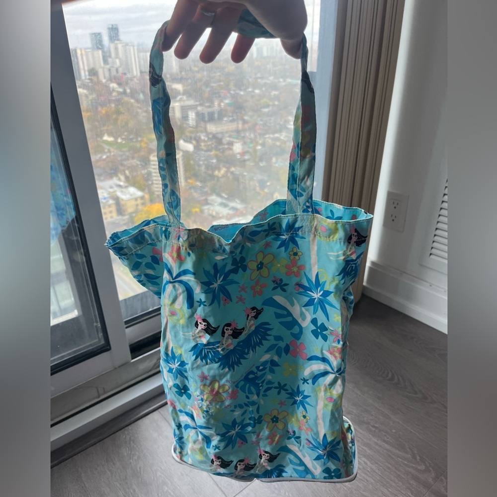 FREE with any purchase. Colorful Floral Tote Bag